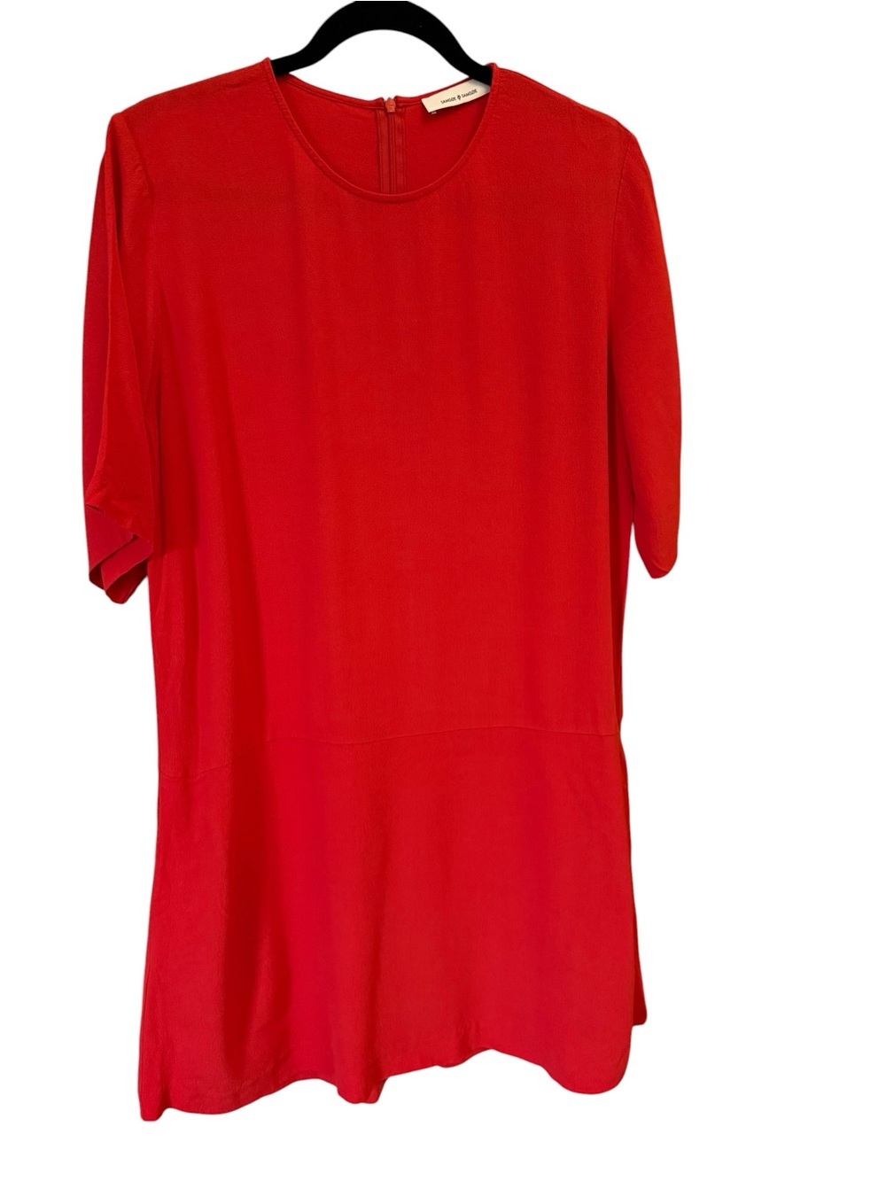 Samsoe Samsoe Adelaide Dress Flame Scarlet Mini Size L